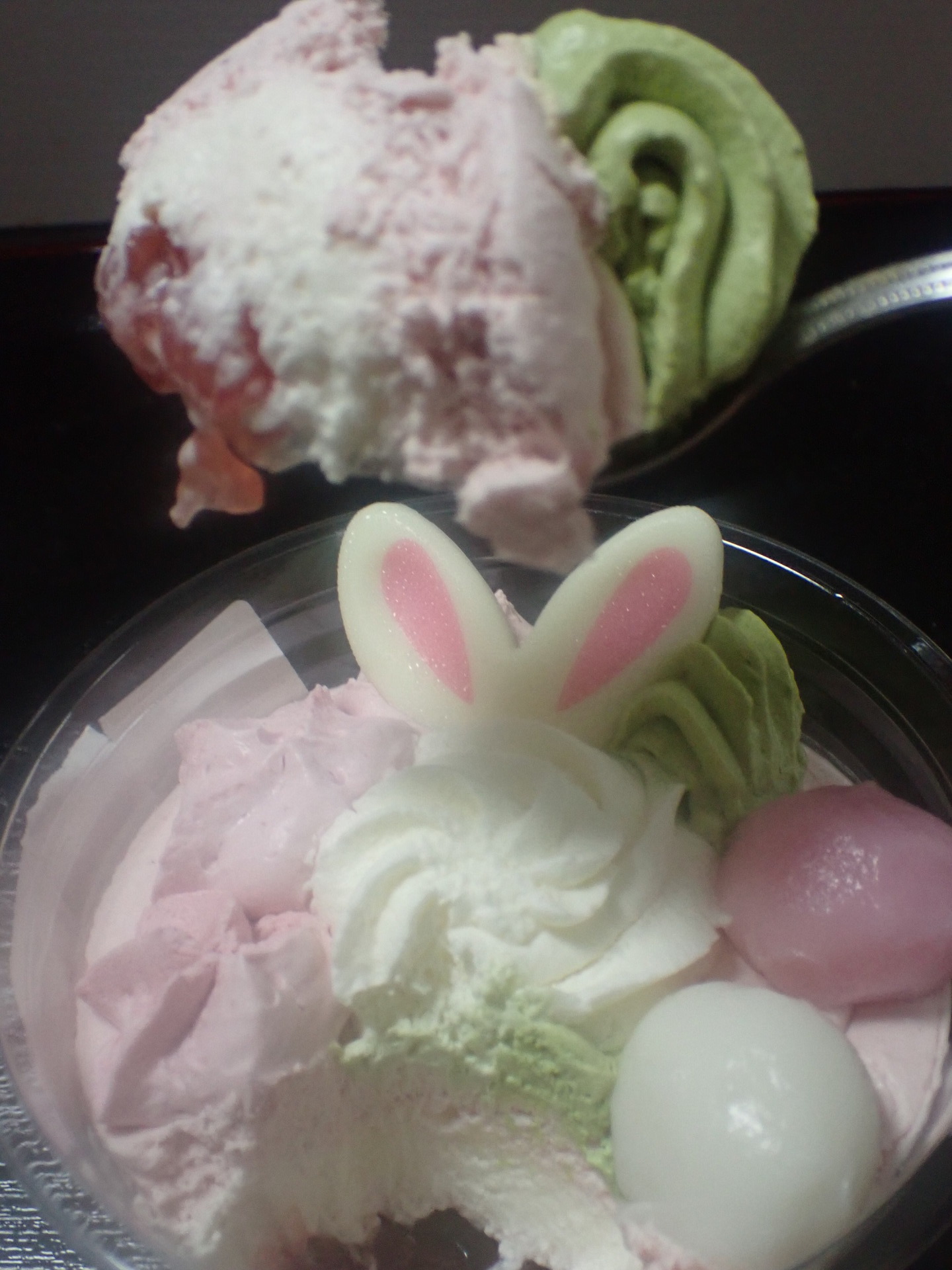 期間限定のうさぎパフェを堪能』by tehi07 : リバージュ 鳳店